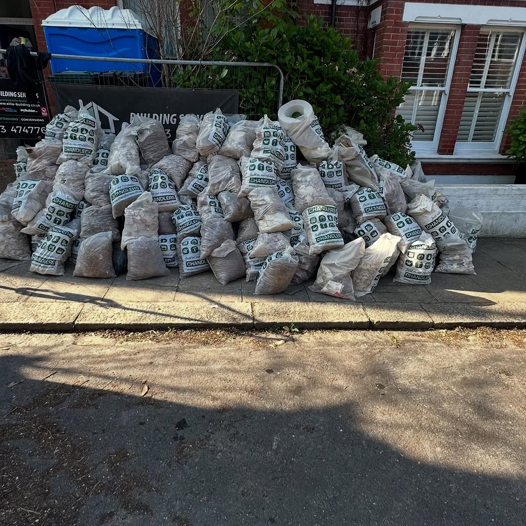 Cleared driveway after a Pier to Pier collection